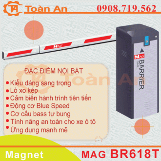 Barrier tự động tốc độ 1.8 giây Magnet MAG BR618T