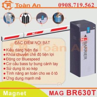 Barrier tự động tốc độ đóng/mở 3 giây Magnet MAG BR630T