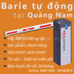 Barrier tự động tại Quảng Nam.